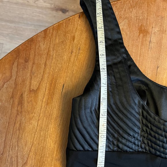 A.B.S. Collection Size 4 Single Shoulder Black Cocktail Dress - Picture 9 of 9